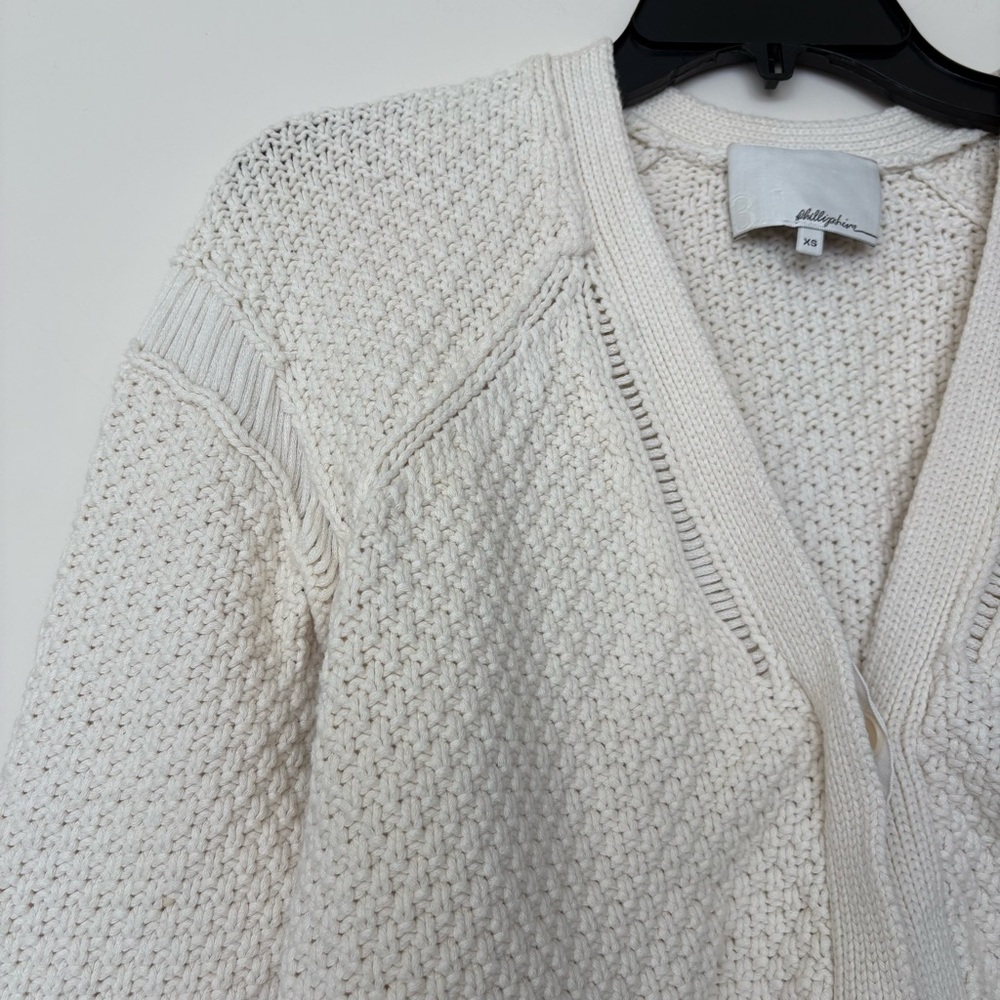 3.1 Phillip Lim Women's Cream Knit Sweater - Picture 7 of 14